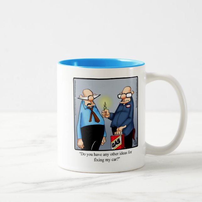 Funny Car Mechanic Humour Mug Gift (Right)