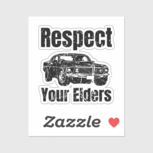 Funny Car - Vintage Respect Your Elders Classic Mu