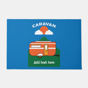 Funny Caravan Accessories Camping Caravaner Doormat