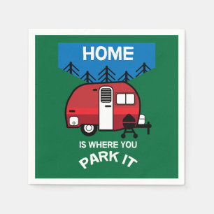 Funny Caravan Gifts   Best Caravanning   Caravans  Napkin