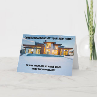 Funny Card for New Homeowners