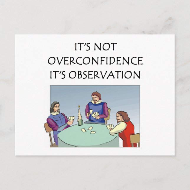 funny card playing joke (Front)