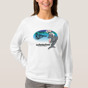 Funny Card Sharking Granny ⭐⭐⭐⭐⭐ T-Shirt