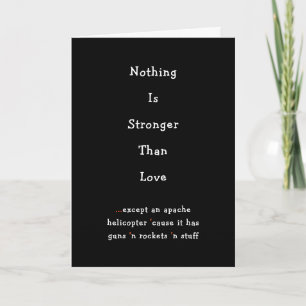 Funny Card to Say I Love You Humour Joke Quote LOL