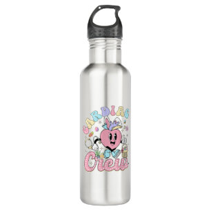 Funny Cardiac Crew Easter Day CVICU Nurse Cardiolo 710 Ml Water Bottle