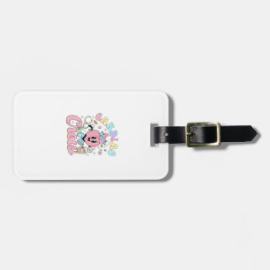 Funny Cardiac Crew Easter Day CVICU Nurse Cardiolo Luggage Tag