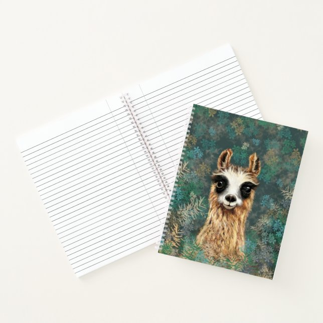 Funny Carnet Llama (Intérieur)