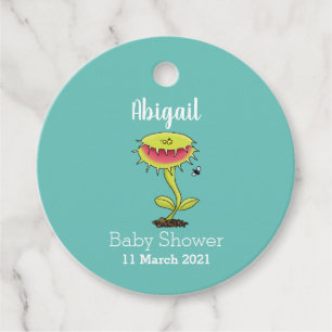 Funny carnivorous Venus fly trap plant cartoon  Favour Tags