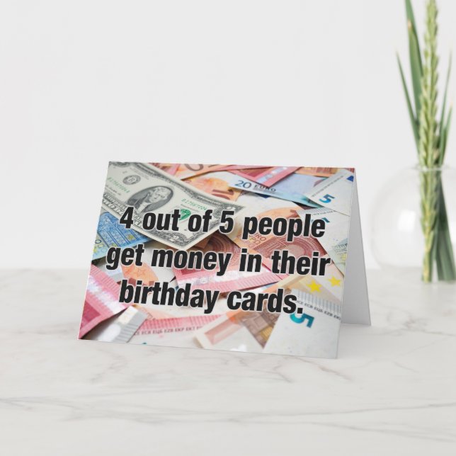 Funny Carte d'anniversaire d'argent (Devant)