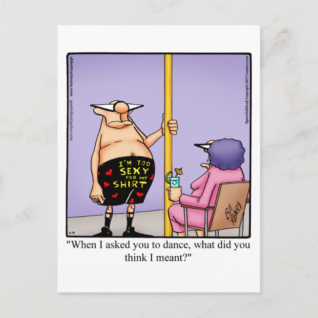 Funny Carte Postale Humour Amusement & Rires (Devant)