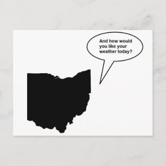 Funny Carte postale Ohio