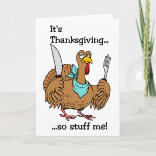 Funny Carte Thanksgiving
