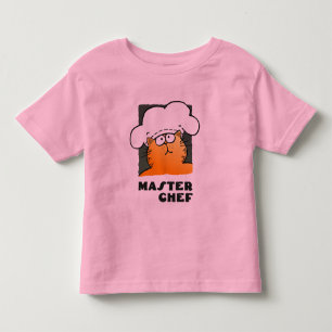 Funny Cartoon Chef   Funny Cooking Chef Toddler T-shirt