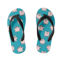 Funny Cartoon Comics Pig Choose Colour FFlop