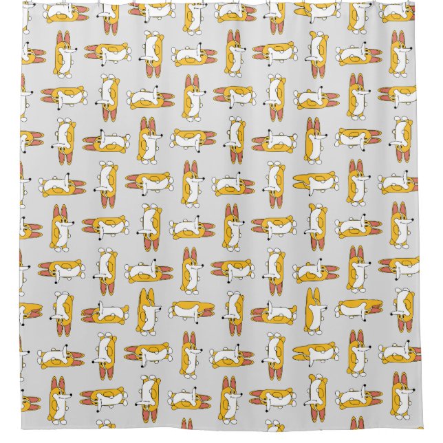 Funny Cartoon Corgi Pattern (Front)