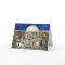 Funny Cartoon Dogs Moon Holiday Card