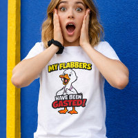 Funny Cartoon Duck ‘My Flabbers Have Been Gasted’