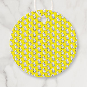 Funny Cartoon Duck or Penguin Favour Tags