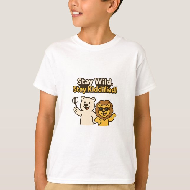 Funny Cartoon Duo T-Shirt (Front)