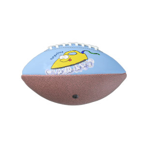 Funny cartoon iron laundry illustration football