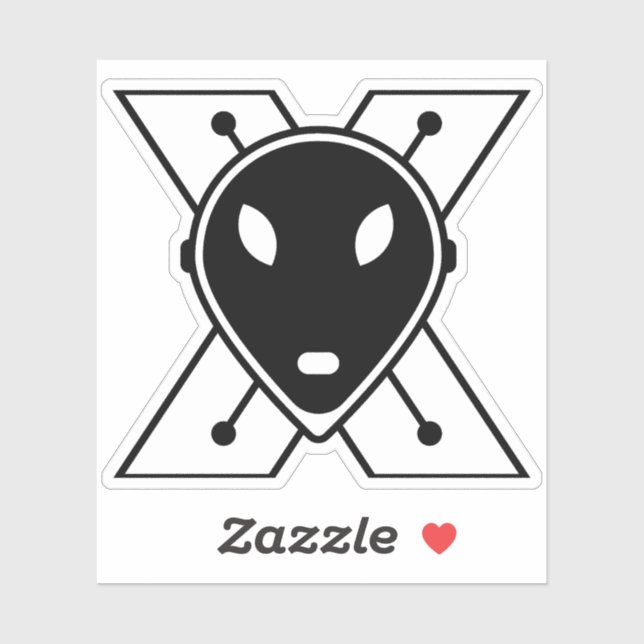 Funny Cartoon Letter X (Sheet)