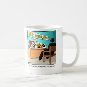 Funny Cartoon Mug- Actuary Coffee Mug