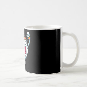 Funny Cartoon Soccer Ll Breaking Net Scoring Goal Coffee Mug