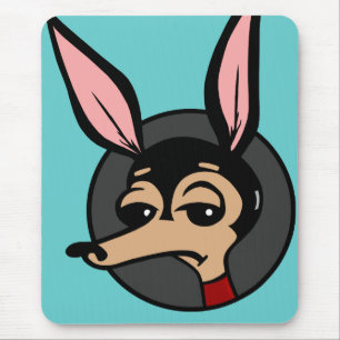 FUNNY CARTOON STYLE DOG MOUSE PAD