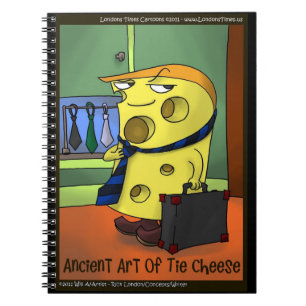 Funny Cartoon Tai Chi Spiral Notebook