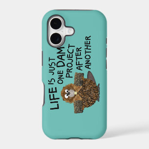 Funny Case for the Him or Her Busy Beaver