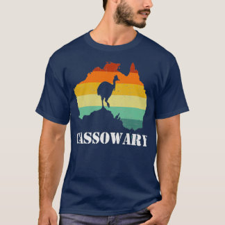 funny cassowary retro cassowary T-Shirt