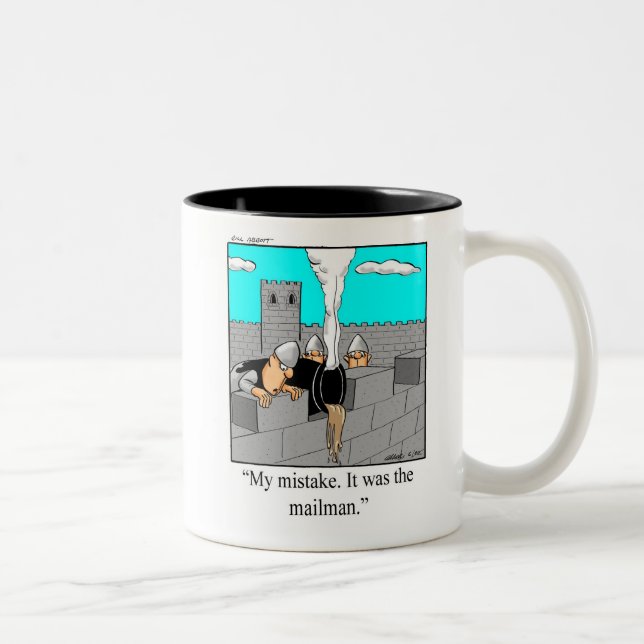 Funny Castle Humour Café Mug (Droit)