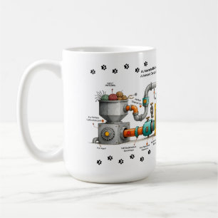 Funny Cat Assembly Machine Mug