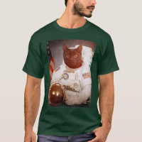 Funny Cat Astronaut Moon Space Mission Animal Astr
