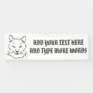 Funny Cat Banner