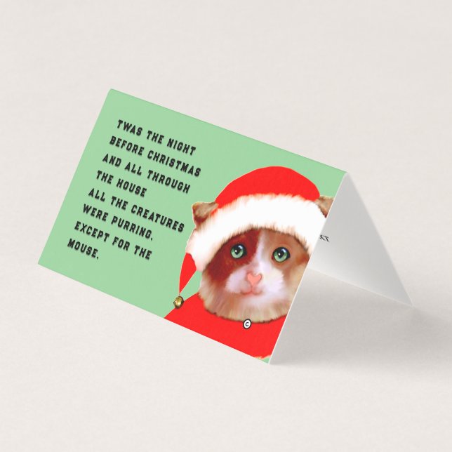 Funny Cat Christmas (Front)