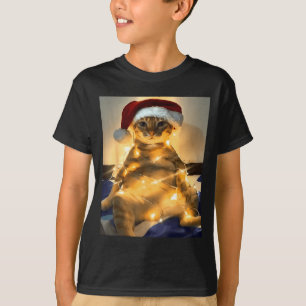 Funny Cat Christmas Meme Shirt Cute Holiday Meme C