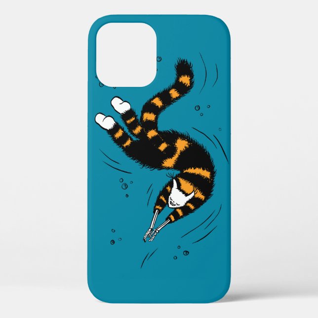 Funny Cat Creature Skeleton Hands Swimming Dark Case-Mate iPhone Case (Back)