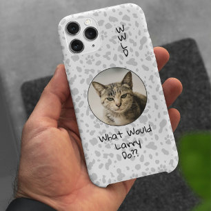 Funny Cat Custom Pet Photo Personalized  iPhone 16 Pro Max Case