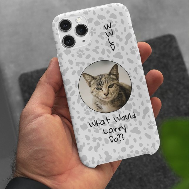 Funny Cat Custom Pet Photo Personalized  Case-Mate iPhone Case (Creator Uploaded)