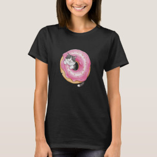 funny cat doughnut amazing kitten for humourous pe T-Shirt