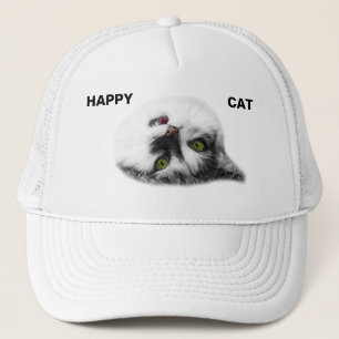 Funny Cat elegant customizable Trucker Hat