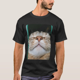 Funny Cat Face Selfie T-Shirt