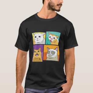 Funny Cat Faces T-Shirt