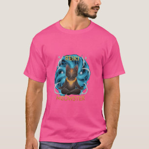 Funny Cat Holistic Healer Reiki Master Reiki Meows T-Shirt