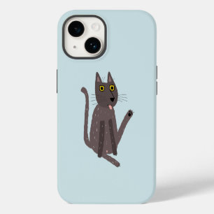 Funny Cat Humour iPhone 14 Case