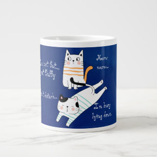 Funny Cat, I'm busy lying down Specialty Mug
