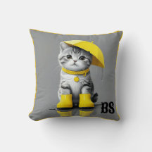 Funny Cat in Rain Boots – cat Humour