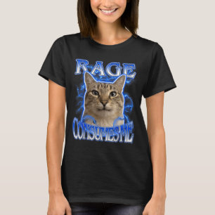 Funny Cat Lover Funny Silly Staring Cat Meme Women T-Shirt