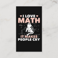 Funny Cat Lover Mathematics Humour Maths Nerd